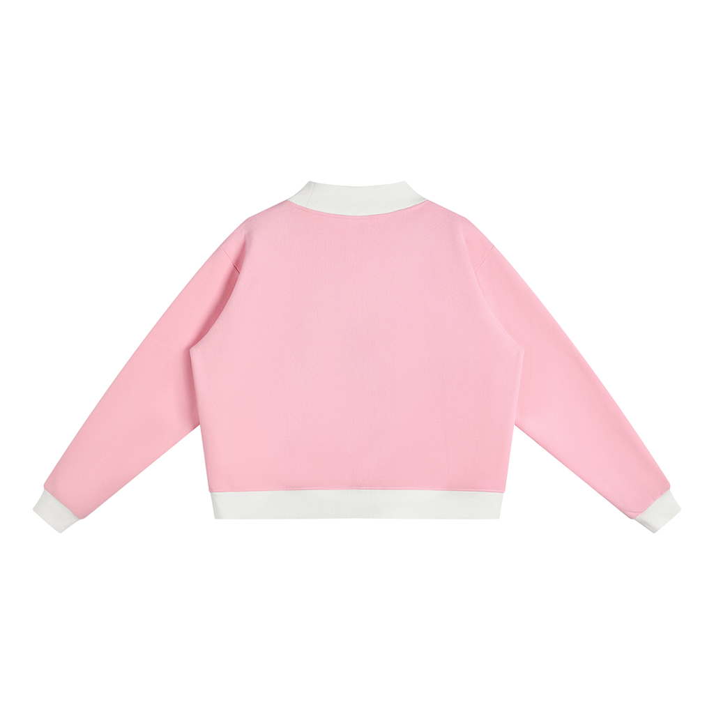 Women’s villa co Mock Neck Crewneck Sweatshirt