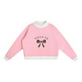 Women’s villa co bow tie Neck Crewneck Sweatshirt